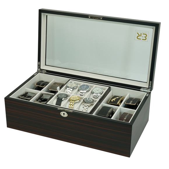 2 in 1 Bundle. Jewelry Box & Belt Organizer - Picture 4 of 15